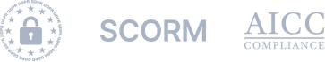 Compliance tracking for industry standards like SCORM, AICC