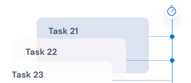 Parallel task execution for higher efficiency