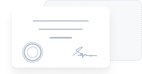 Automated certification generation upon completion