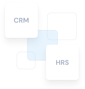 Connects to HR systems, CRMs, collaboration tools, and content providers