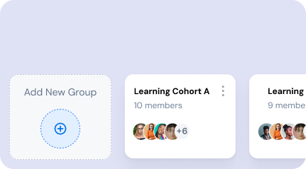 Group & team management capabilities