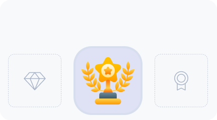 Badges and achievements to recognize milestones