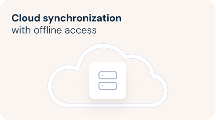 Cloud synchronization with offline access