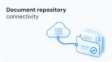 Document repository
connectivity