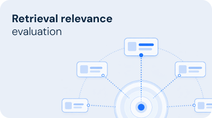 Retrieval relevance
evaluation
