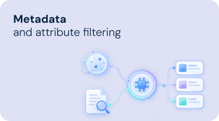 Metadata
and attribute filtering