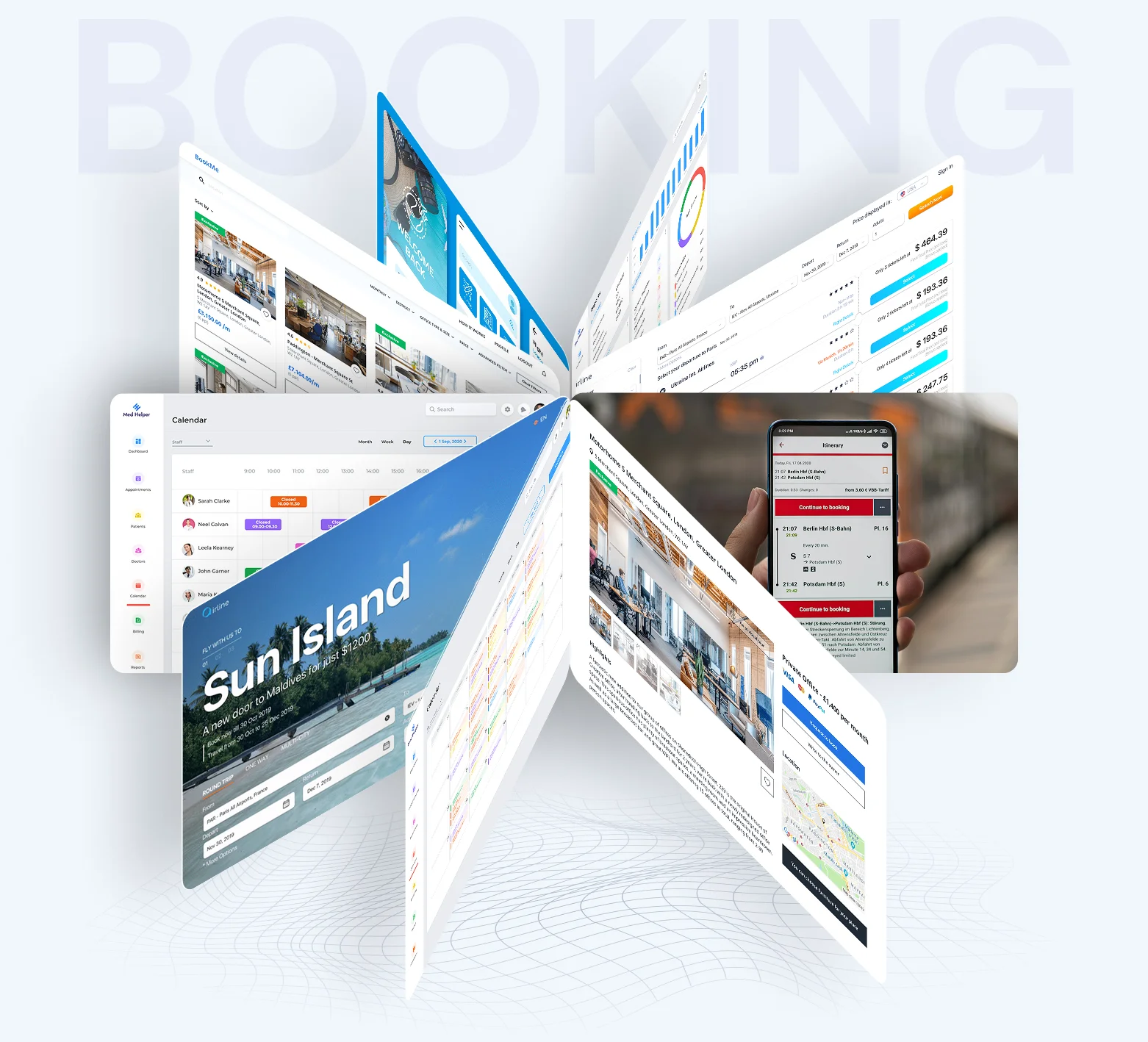 Booking and reservation software developed by DDI